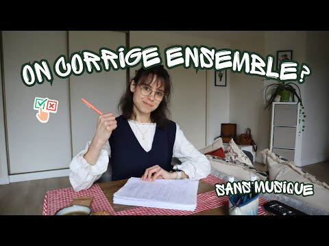 Come on, let's correct it together! [no music]