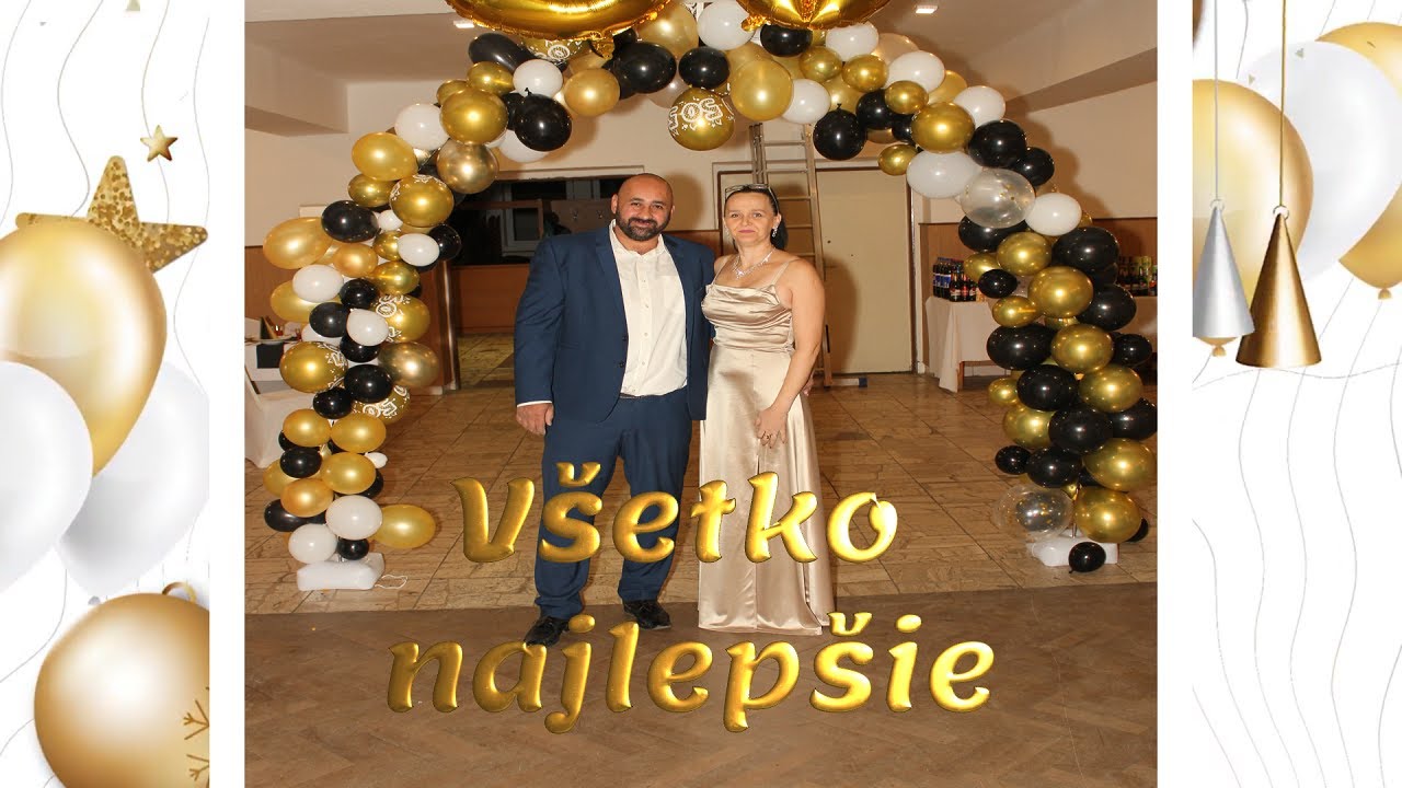 Osláva narodenín Mikuláš a Eva Mihalikovy 9.11.2024 Zborov Prvá časť H.Skupina Gold Kamera0950515170