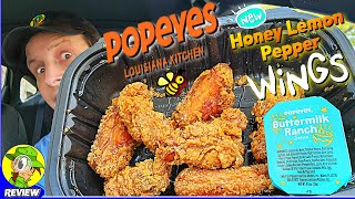 Popeyes® HONEY LEMON PEPPER WINGS Review ⚜ ⎮ Peep THIS Out! ‍♂