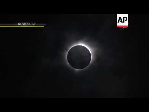 NASA edit of total eclipse in Beatrice, Nebraska