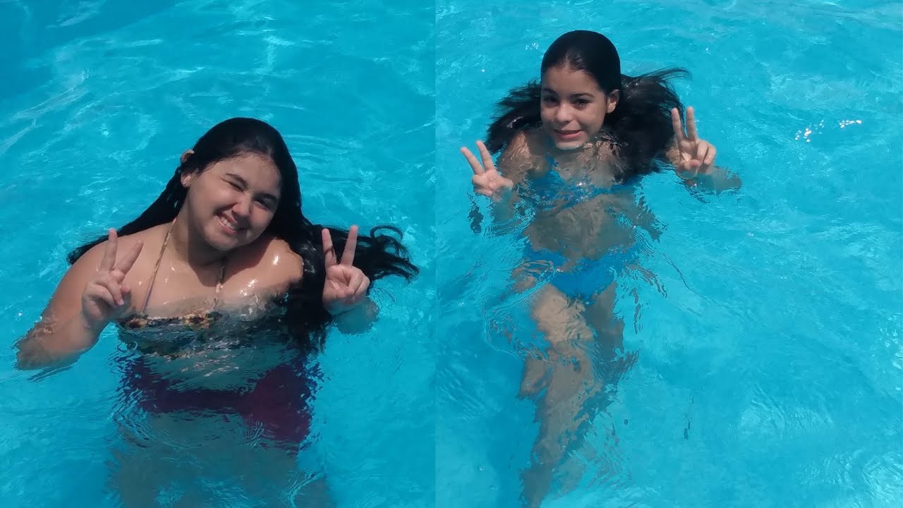 DIVERSÃO NA PISCINA DO CLUBE #NAPISCINA #PISCINA