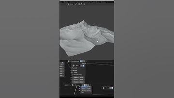Procedural terrain erosion blender