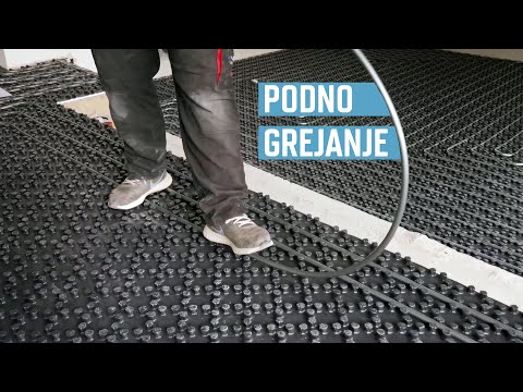 Video: Postavljanje i podešavanje vodenog podnog grijanja