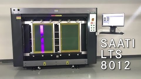 SAATI LTS 8012 Direct Laser Image & Exposure Unit