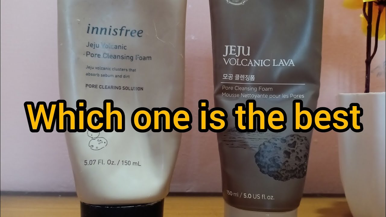 jeju volcanic pore cleansing foam the face shop