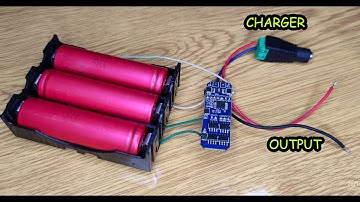 3S 12V 18650 10A BMS Charger || Li ion Lithium Battery Protection Board