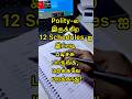 Polity 12 schedule easy memorisation | #tnpscpreparation #studymotivation #exam #motivation #tnpsc