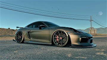 NFS PAYBACK - PORSCHE Cayman GT4 LVL 359 Customization + Air Suspension