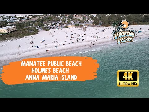 Anna Maria Island Florida 2023 Manatee Public Beach Holmes Beach