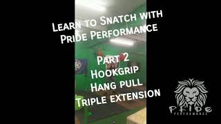 How to guide - Olympic Weightlifting - The Snatch - Part 2 - Snatch Pull