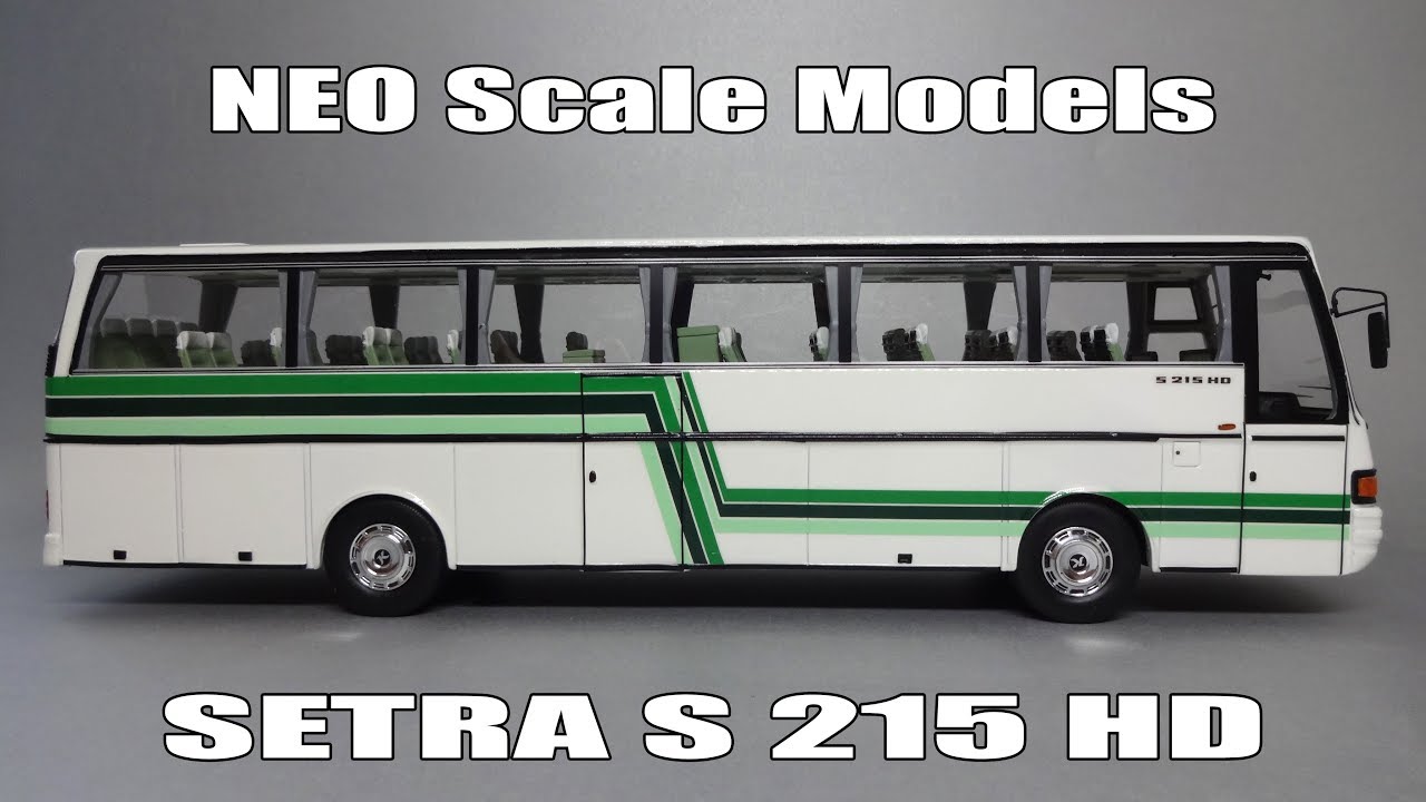 Setra Kässbohrer S215 HD | NEO Scale Models | Масштабная модель автобуса 1:43