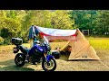 DODライダーズ ワンポールテントでキャンプツーリングしましたCamping touring