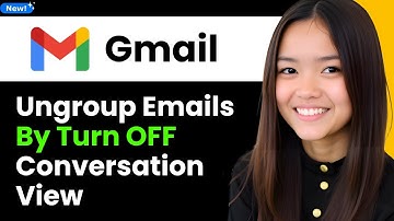 How to Ungroup Emails in Gmail in Turn off Conversation View 2025 (Step By Step)