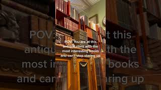 Discover hidden treasures at this amazing bookstore! #books #antiques