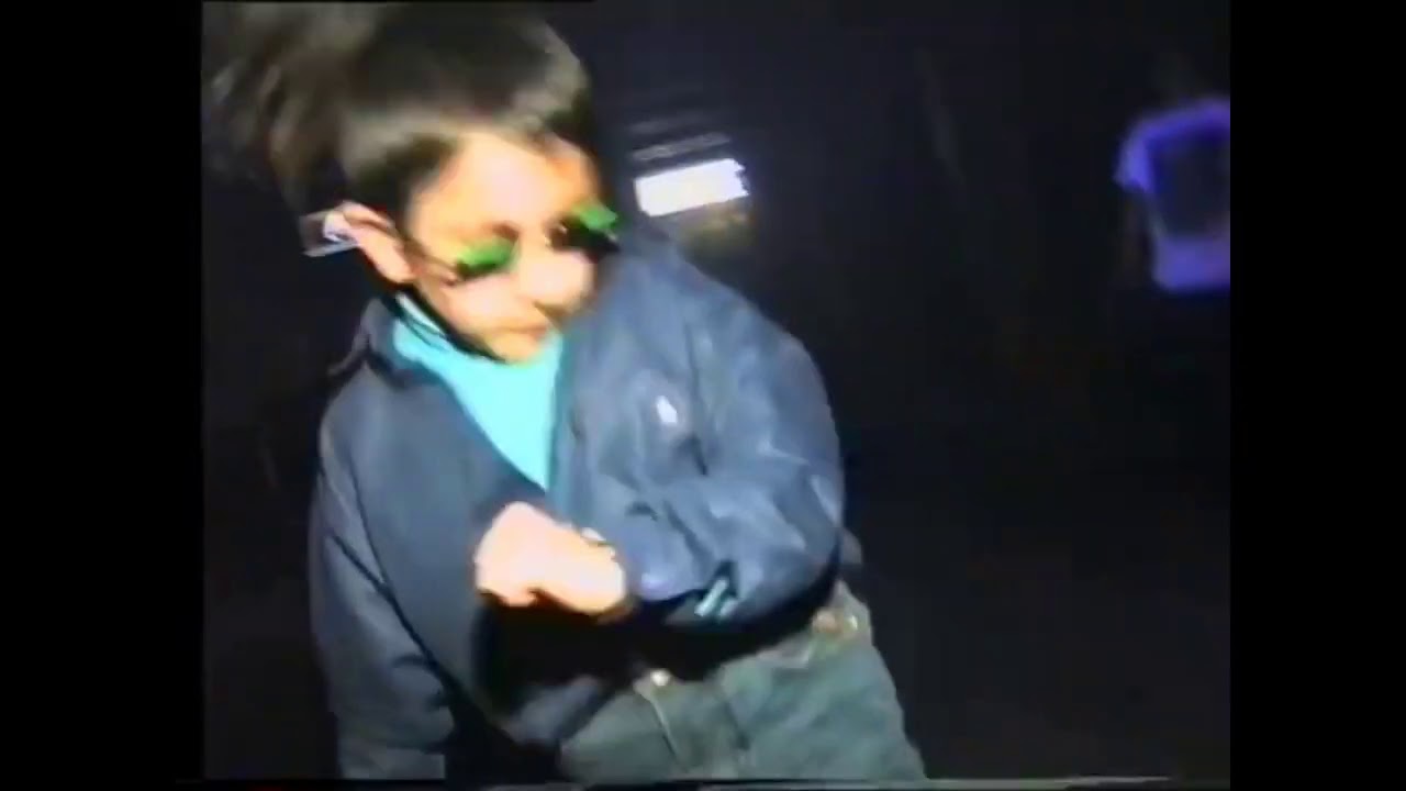 1997 Footage of Gypsy Kid Dancing In a Club HD YouTube