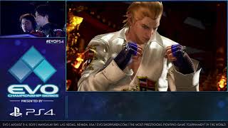 EVO2019 - Team Yamasa Nobi (Steve\/Dragunov) vs. Rox Dragons Knee (Steve) - Tekken 7 Top 8