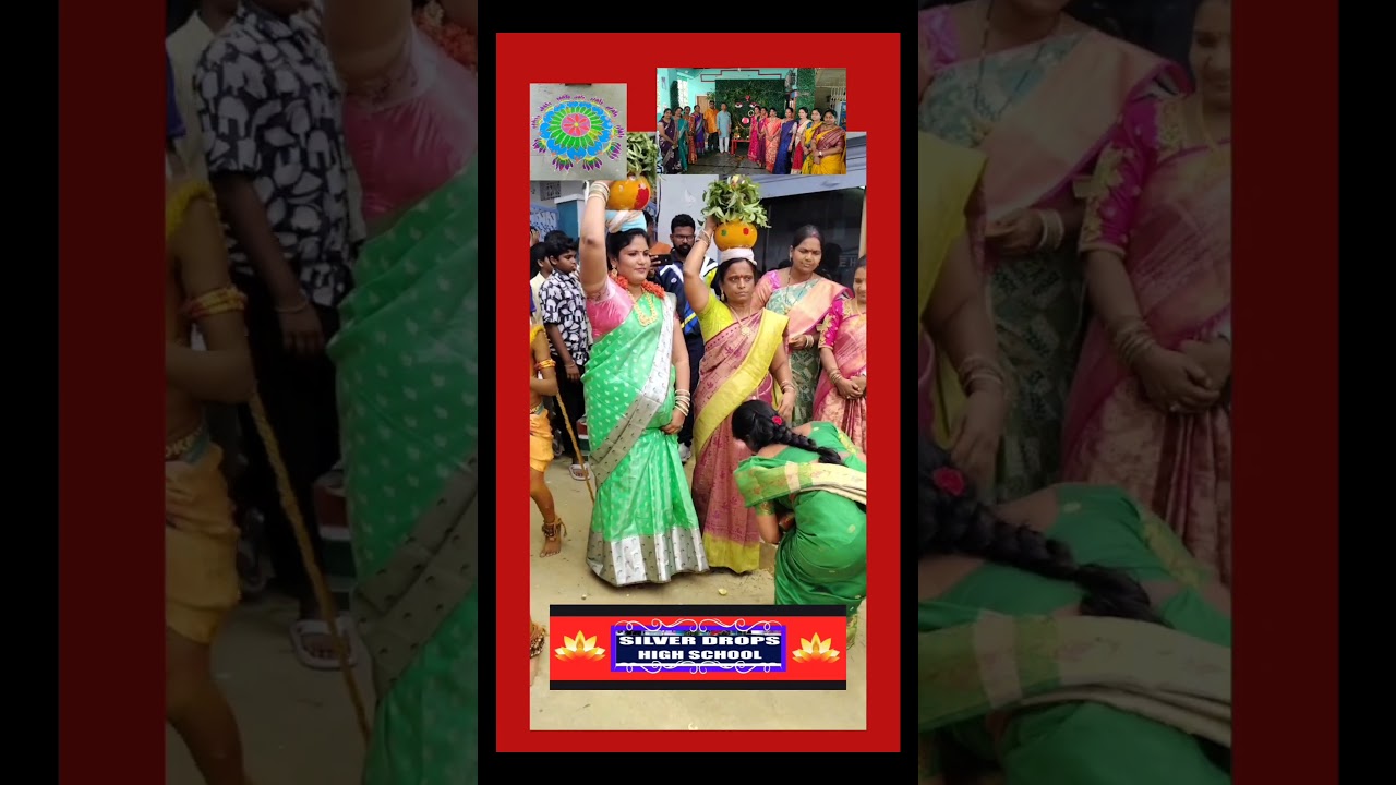 Bonalu Celebrations in Silver Drops High School, Jillelaguda 19.07.2025 