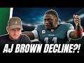 Zander Krause Breaks Down AJ Brown's Numbers LIVE on NFS