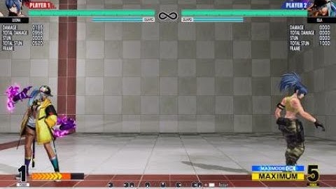 Leona 96% Combo (KOF XV )