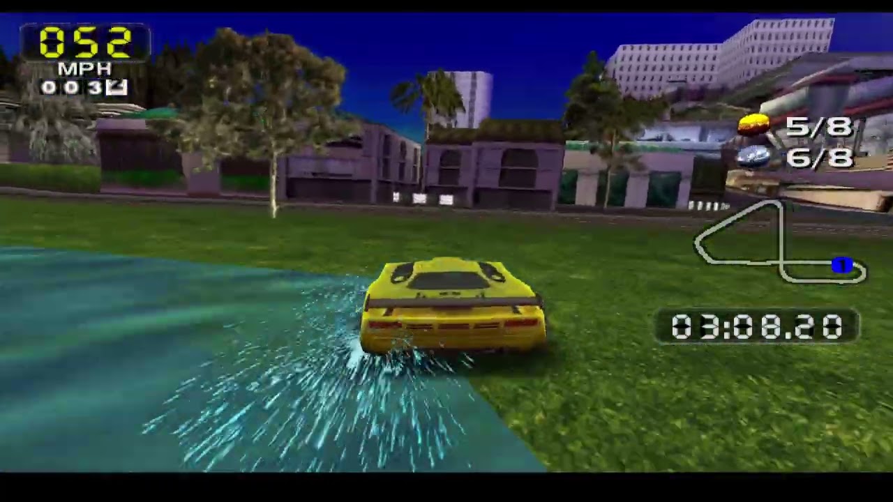 San Francisco Rush 2049. Coins hunt. Marina track