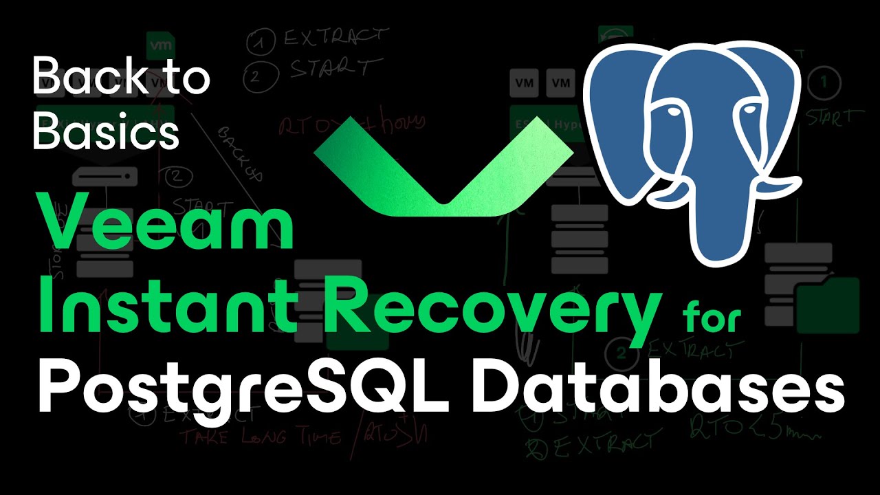 Restauration Instantanée PostgreSQL avec Veeam : Démo Complète et Explication