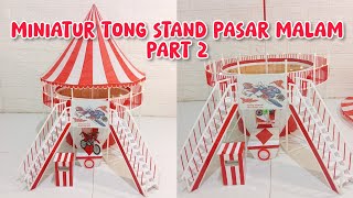 Mainan Miniatur Tong Stand Pasar Malam Part 2