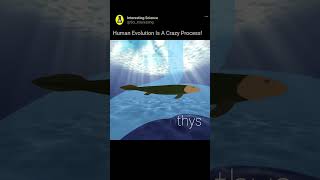 Human Evolution Is Crazy! #science #education #evolution #biology #shorts