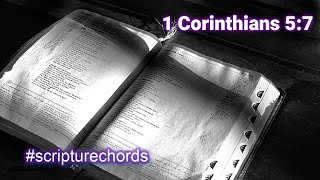 1 Corinthians 5:7 (Soothing Array Mbira) #scripturechords