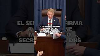 El Senado confirma a Markwayne Mullin como secretario del DHS