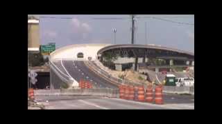 I-95 Overland Bridge southbound - ramp opens to Atlantic Blvd