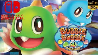 Bubble Bobble 4 Friends Gameplay Playthrough 100% | Nintendo Switch on PC | 1080p 60fps screenshot 2