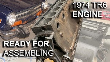1974 Triumph TR6 - Part 66 - Prepping The Engine For Assembling