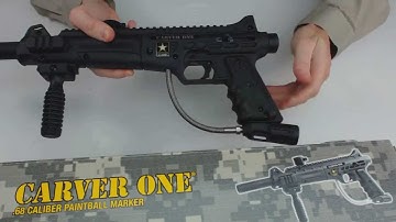 US Army Carver One Paintball Gun Unboxing