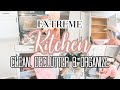EXTREME KITCHEN CLEAN, DECLUTTER & ORGANIZE WITH ME | KITCHEN DEEP CLEANING HACKS 2021