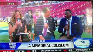KTTV Fox 11 “Sports Wrap” open October 13, 2019