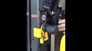 2016 MCI J-4500 Brown wheelchair lift operation