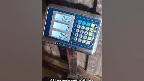 Digital Scale Secrets: Perfectly Refill in KG Using Tare Function (No More Mistakes!)