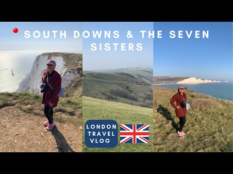 Day Trip to South Downs and The Seven Sisters | London Travel Vlog 🇬🇧