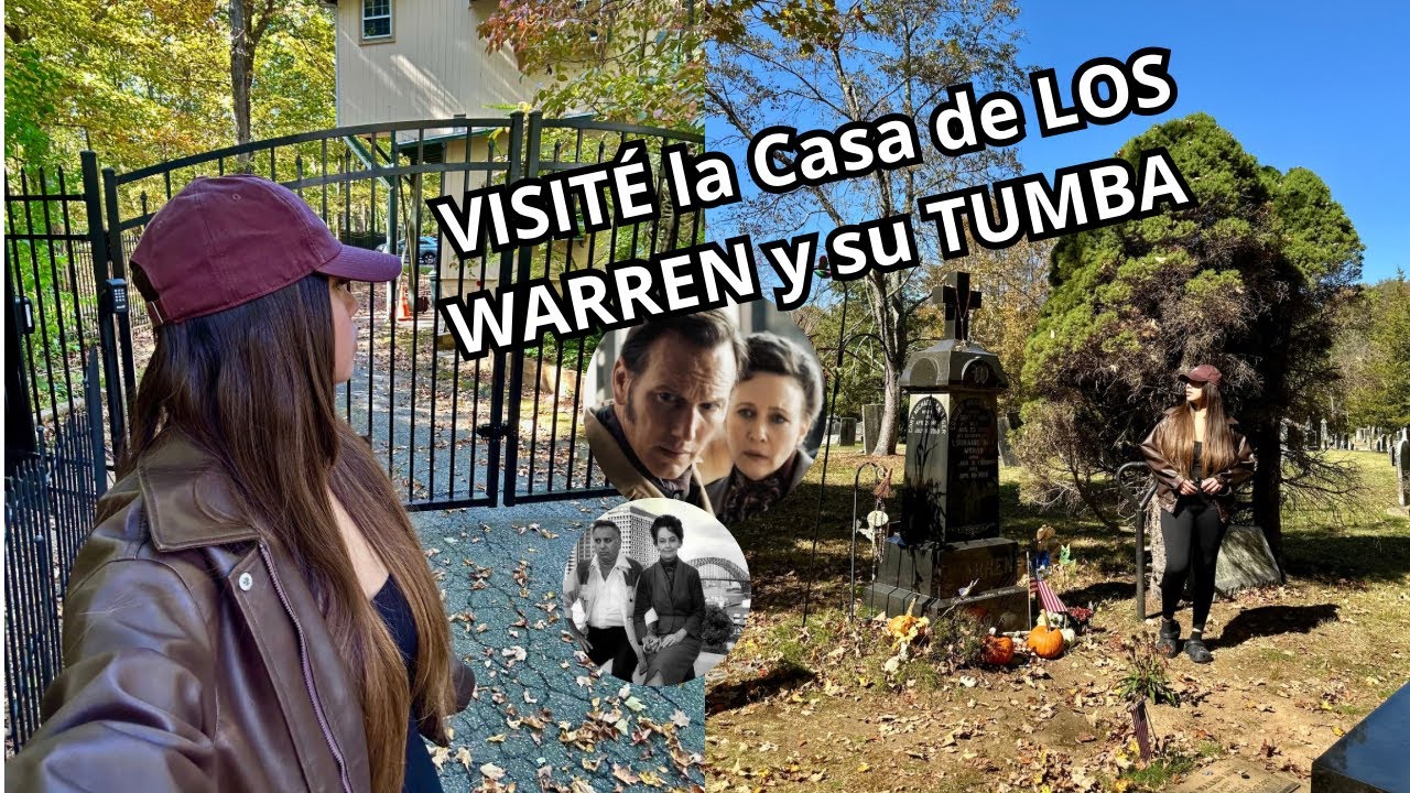 Visité la casa de LOS WARREN y su Tumba en Connecticut - YouTube