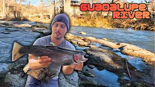 Texas Rainbow Trout Fishing (Catch & Cook)