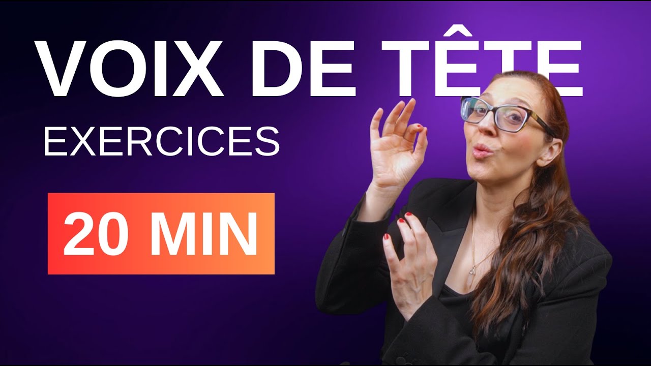 Voix de tête : exercices pour chanter plus haut sans forcer