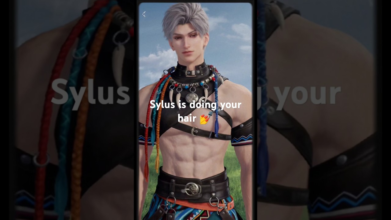 Love and Deepspace - Sylus is doing your hair 