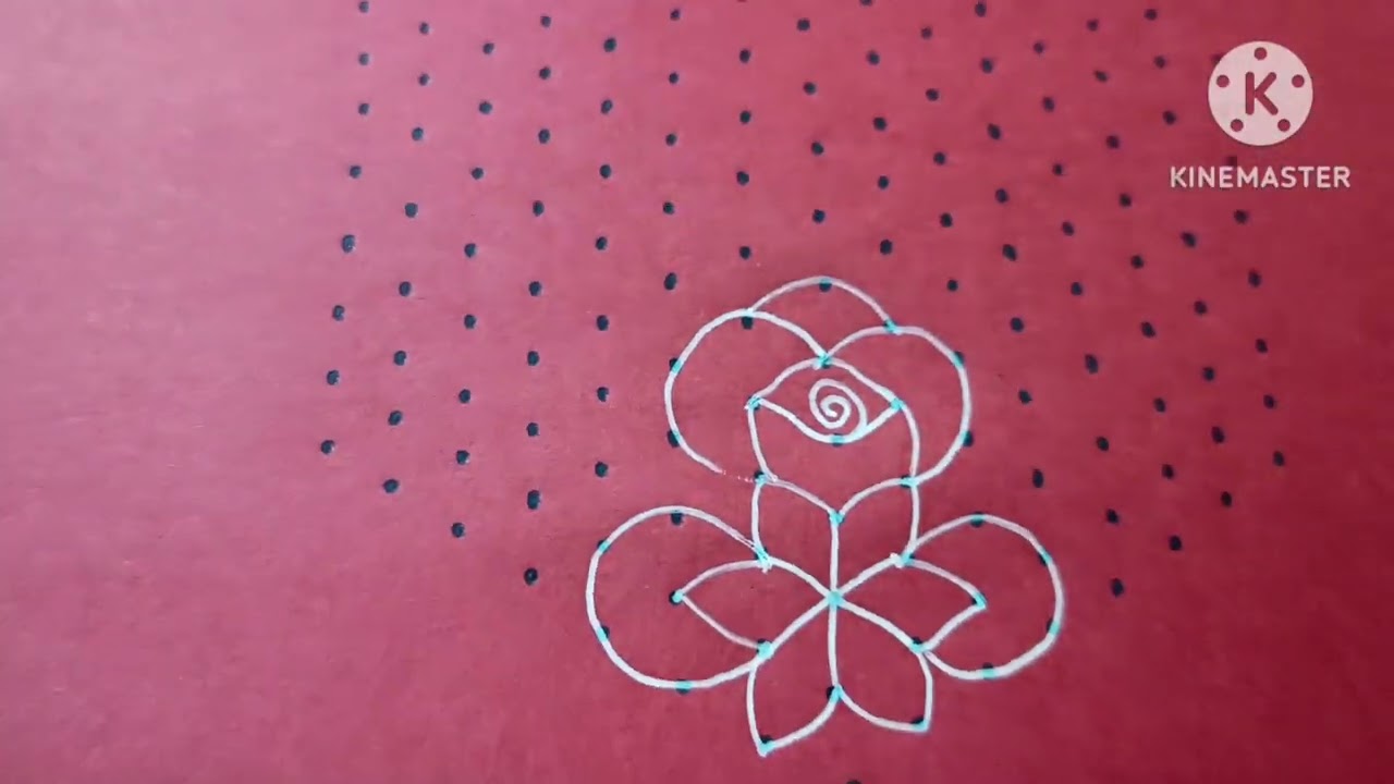 Sankranti muggulu|15-8chukkala muggulu|dots kolam||chukkala muggulu