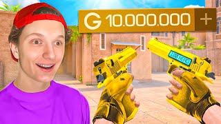 картинка: Инвентарь за 1₽ Vs 10,000,000₽