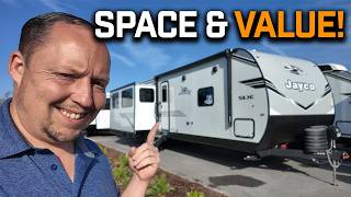 🚐 2026 Jayco Jay Flight Slx 334rts | Spacious Rear Living Travel Trailer!