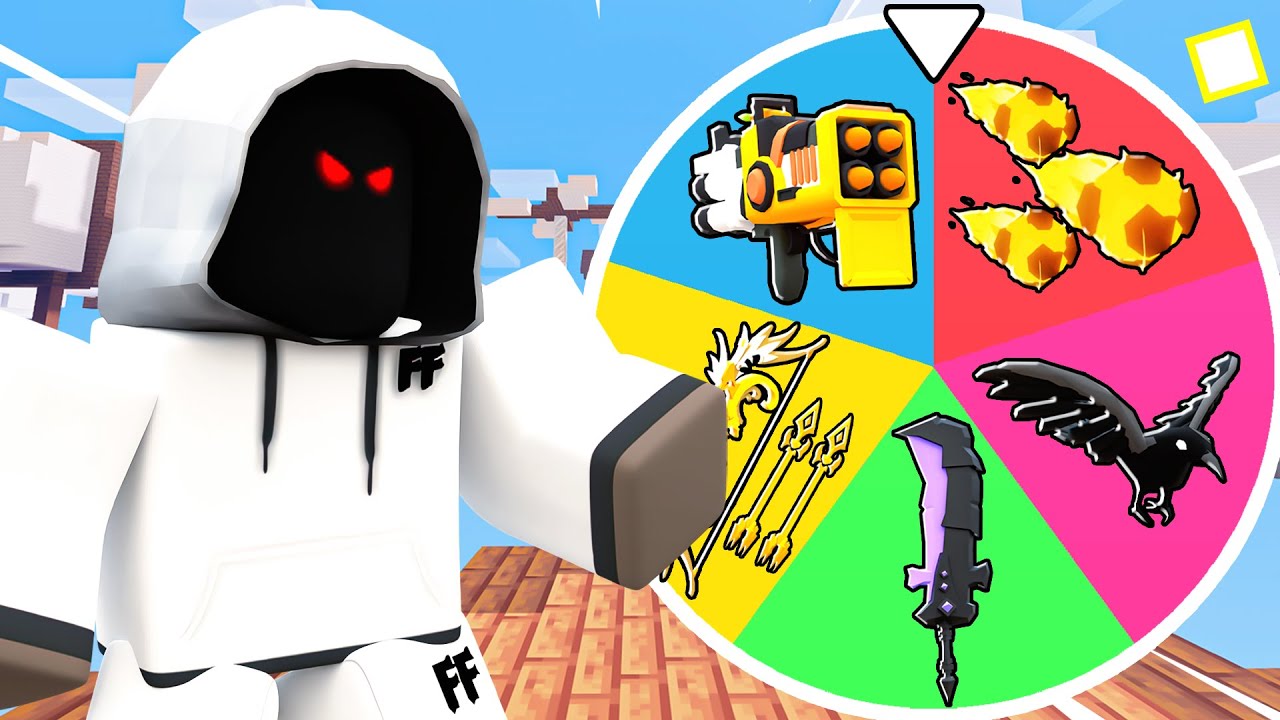 The RANDOM ITEM Challenge In Bedwars.. (Roblox Bedwars)