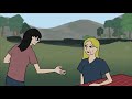 البحيرة المسكونة قصص رعب انيميشن سيدة الرعب