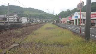 山陽本線  普通列車113系B-08編成 笠岡駅に到着