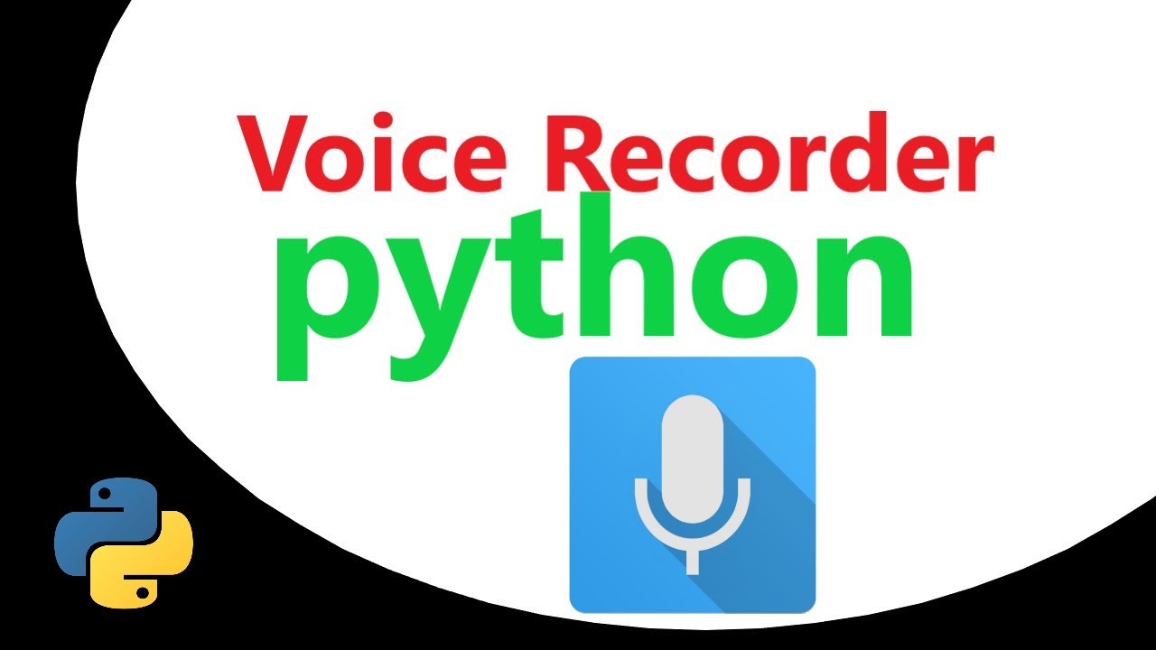 voice recorder in python | BuildITMasters - YouTube