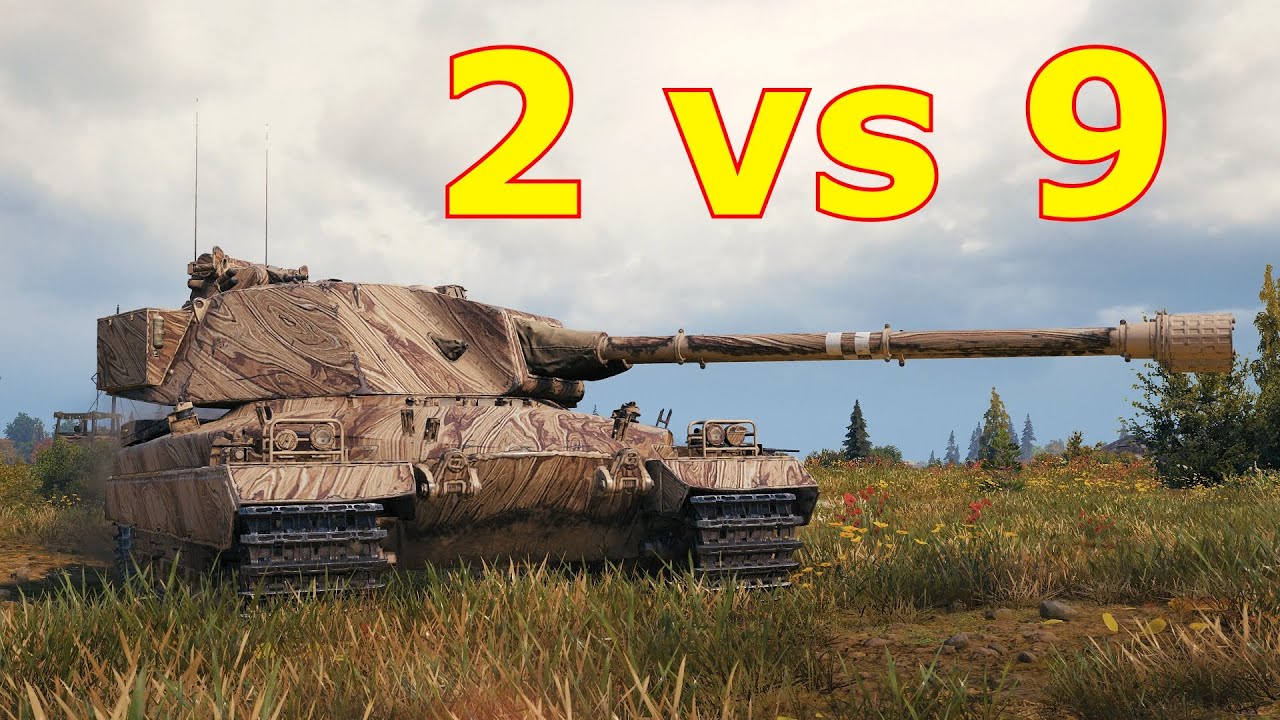 World of Tanks FV227 Conceiver - 2 Players Wipe Out 15 Kills | 2 vs 9.